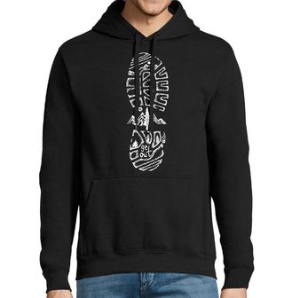 Obrázek 1 produktu Pánská mikina Otisk boty Vylez ven! Get Out