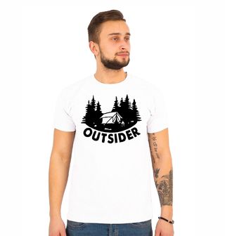 Obrázek 1 produktu Pánské tričko Outsider Venku je to lepší