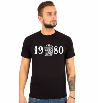 Obrázek 1 produktu Pánské tričko 1980 Rok Československé Hrdosti