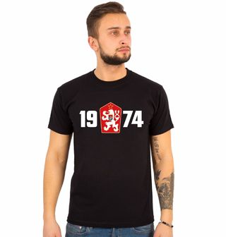 Obrázek 1 produktu Pánské tričko 1974 Československý Legendární Ročník