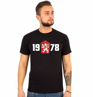 Obrázek 1 produktu Pánské tričko 1978 Československý Legendární Ročník