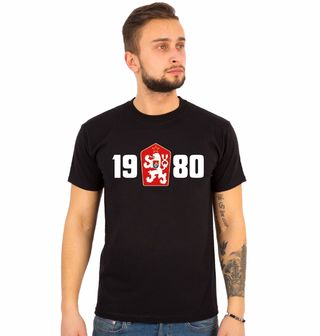 Obrázek 1 produktu Pánské tričko 1980 Československý Legendární Ročník