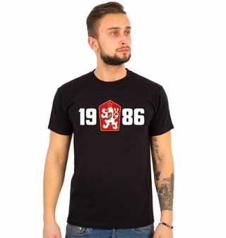 Obrázek 1 produktu Pánské tričko 1986 Československý Legendární Ročník