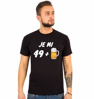 Obrázek 1 produktu Pánské tričko Je mi 49 let + 1 Pivo
