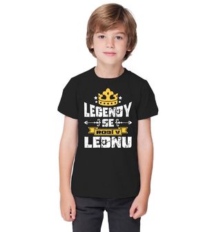Obrázek 1 produktu Dětské tričko Legendy se Rodí v Lednu