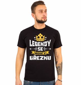 Obrázek 1 produktu Pánské tričko Legendy se Rodí v Březnu