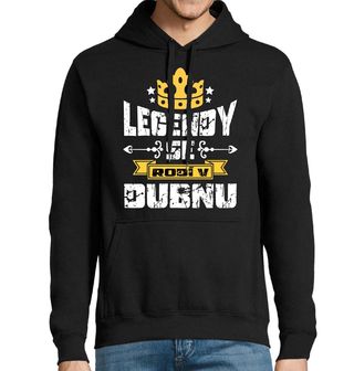 Obrázek 1 produktu Pánská mikina Legendy se Rodí v Dubnu