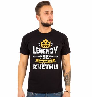 Obrázek 1 produktu Pánské tričko Legendy se Rodí v Květnu