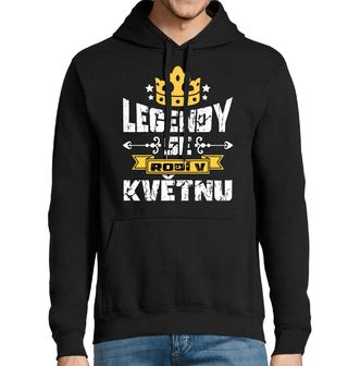 Obrázek 1 produktu Pánská mikina Legendy se Rodí v Květnu
