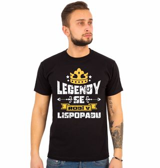 Obrázek 1 produktu Pánské tričko Legendy se Rodí v Listopadu