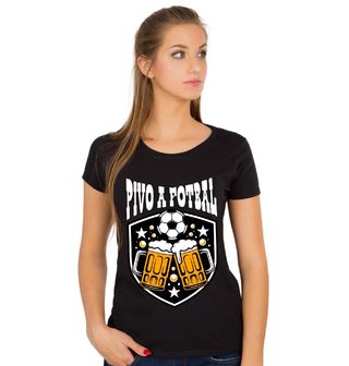 Obrázek 1 produktu Dámské tričko Pivo a Fotbal