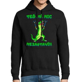 Obrázek 1 produktu Pánská mikina T-Rex Teď Mě Nic Nezastaví