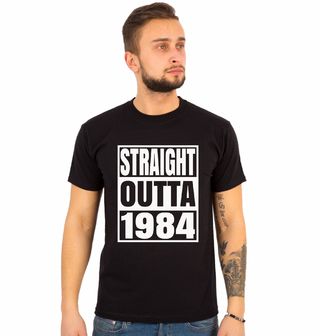 Obrázek 1 produktu Pánské tričko Straight Outta 1984