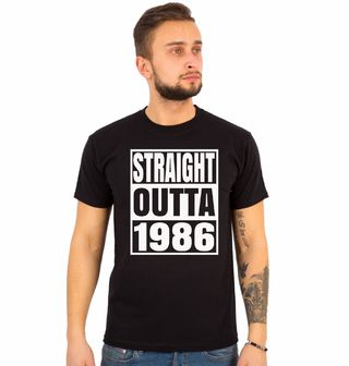 Obrázek 1 produktu Pánské tričko Straight Outta 1986