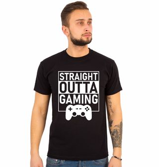 Obrázek 1 produktu Pánské tričko Straight Outta Gaming