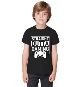 Obrázek 1 produktu Dětské tričko Straight Outta Gaming