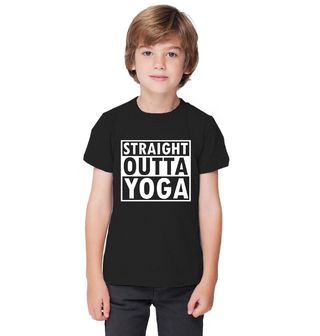 Obrázek 1 produktu Dětské tričko Straight Outta Yoga