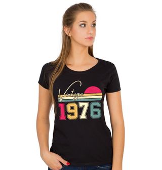 Obrázek 1 produktu Dámské tričko Vintage 1976 Classic