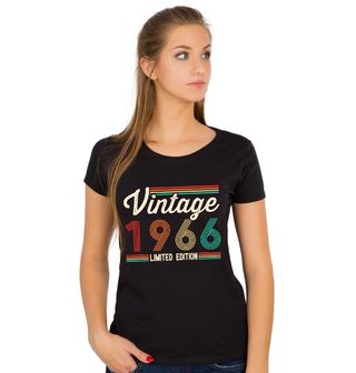 Obrázek 1 produktu Dámské tričko Vintage 1966 Limited Edition