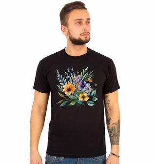 Obrázek 1 produktu Pánské tričko Elegantní Květy