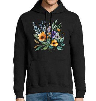 Obrázek 1 produktu Pánská mikina Elegantní Květy