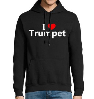 Obrázek 1 produktu Pánská mikina Miluji Trubku I Love Trumpet