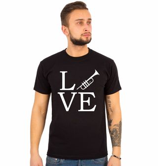 Obrázek 1 produktu Pánské tričko Láska k Trubce LOVE