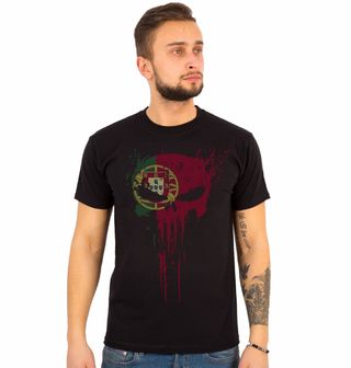Obrázek 1 produktu Pánské tričko Portugalská Lebka Punisher