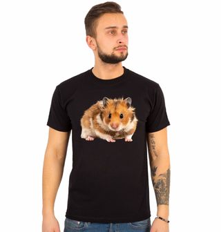 Obrázek 1 produktu Pánské tričko Roztomilý Zlatý Křeček Golden Hamster