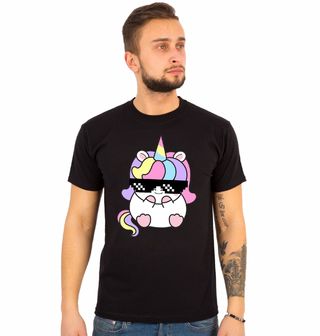 Obrázek 1 produktu Pánské tričko Cool Unicorn s Brýlemi