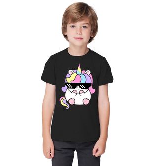 Obrázek 1 produktu Dětské tričko Cool Unicorn s Brýlemi