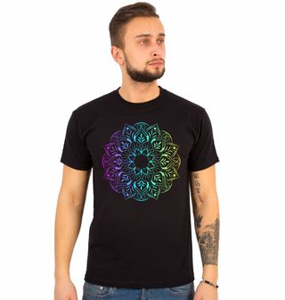 Obrázek 1 produktu Pánské tričko Barevná Mandala