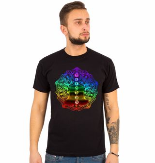 Obrázek 1 produktu Pánské tričko Meditace Čaker