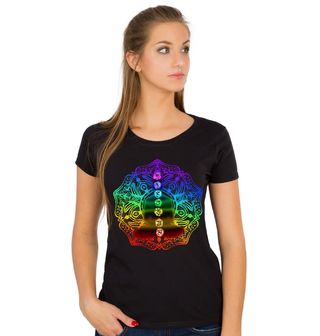 Obrázek 1 produktu Dámské tričko Meditace Čaker