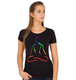 Obrázek 1 produktu Dámské tričko Silueta Meditace