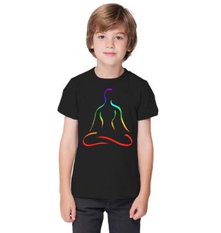 Obrázek 1 produktu Dětské tričko Silueta Meditace