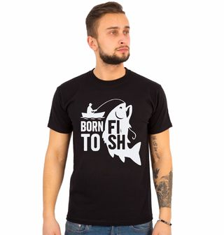 Obrázek 1 produktu Pánské tričko Born to Fish Rybářský Úlovek