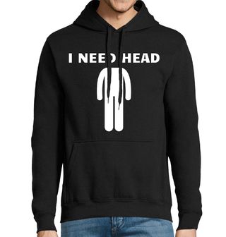 Obrázek 1 produktu Pánská mikina I Need Head Potřebuju Hlavu