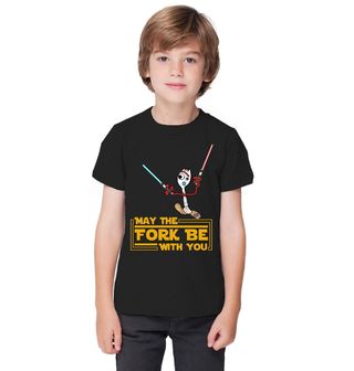 Obrázek 1 produktu Dětské tričko Ať je Vidlička s Tebou Star Wars