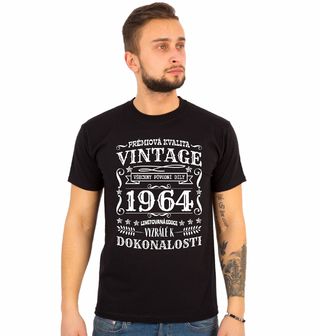 Obrázek 1 produktu Pánské tričko Ročník 1964 Prémiová kvalita