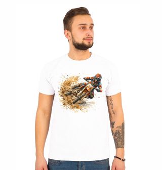 Obrázek 1 produktu Pánské tričko Motokros Jízda v Blátě