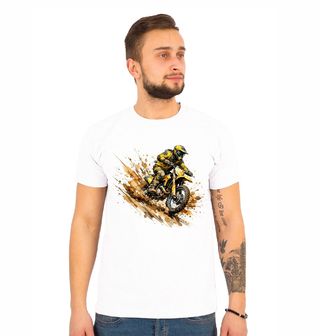 Obrázek 1 produktu Pánské tričko Motokros Žlutá Energie