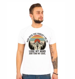 Obrázek 1 produktu Pánské tričko Útěk do Přírody Retro