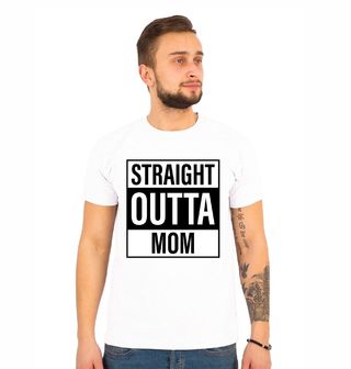 Obrázek 1 produktu Pánské tričko Straight Outta Mom