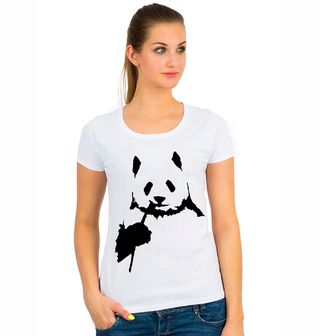 Obrázek 1 produktu Dámské tričko Panda jí Bambus