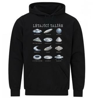Obrázek 1 produktu Pánská mikina Druhy Létajících Talířů UFO