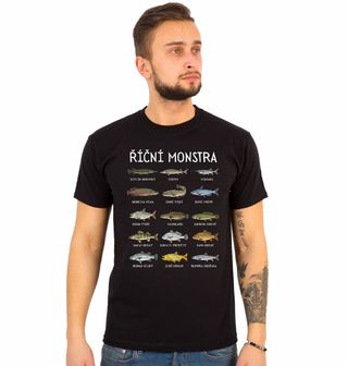 Obrázek 1 produktu Pánské tričko Říční Monstra pro Rybáře