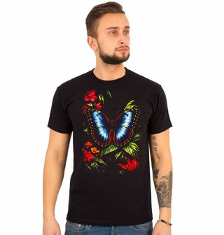 Obrázek 1 produktu Pánské tričko Noční Křídla Motýla Morpho