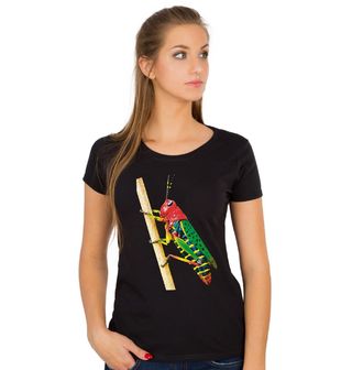 Obrázek 1 produktu Dámské tričko Tropická Kobylka Painted Grasshopper