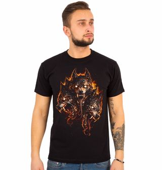 Obrázek 1 produktu Pánské tričko Tříhlavý Vlk